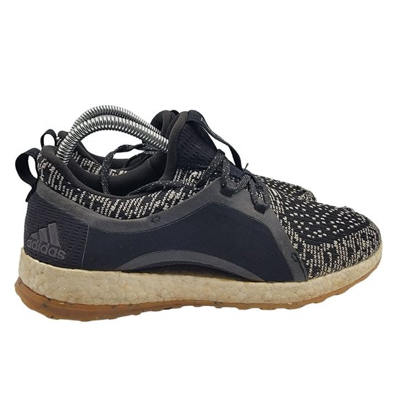 Adidas Pure Boost X Womens All Terrain Running Shoes BY2691 Black Whte Size 8 - Picture 7 of 12